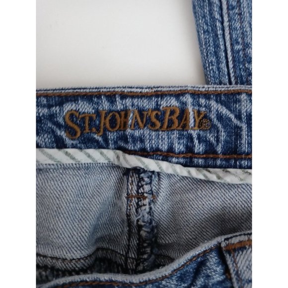 St. John's Bay Women's Light Wash Mid Rise Jeans Size 30x30 Made in Hong Kong - Picture 8 of 9